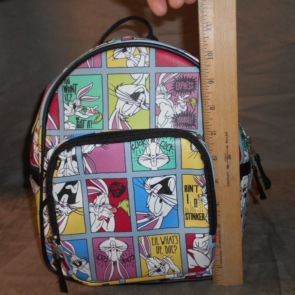 Looney Tunes Bugs Bunny Mini Backpack Accessory Innovations - Picture 3 of 13